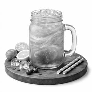 Blue Cyclone Mocktail
