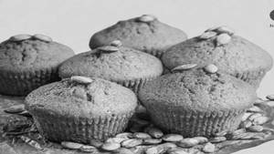 Wheat Jaggery Cupcake