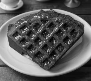 Scarlet Strawberry Cream Dream Waffle Sandwich