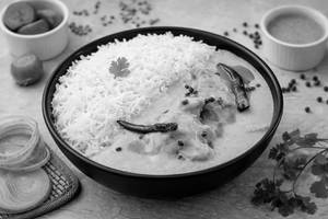 Kadhi Pakoda Rice Bowl