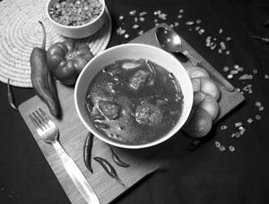 Boneless Chilli Chicken Gravy 