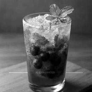 Blue Berry Mojito