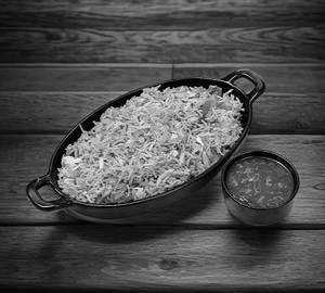 Veg schezwan fried rice with gravy