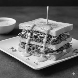 Chatpata Mushroom Sandwich