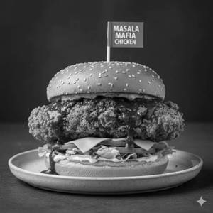 Masala Mafia Chicken Burger