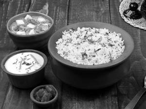 Jeera Rice Bowl with Kadai Paneer Curry