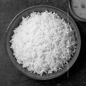 Plain rice