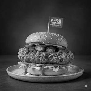 Tandoori Thunder Chicken Burger