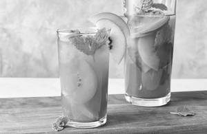Peach Mint Iced Tea
