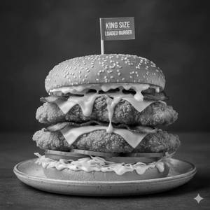King Size Loaded Burger