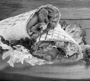 Soya chaap wrap
