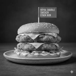 Royal Double Chicken Stack Bun