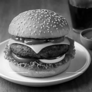 Veg King Burger