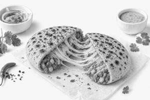 Cheese Burst Veg Kulcha