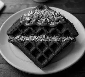 Golden Almond Indulgence Waffle Sandwich