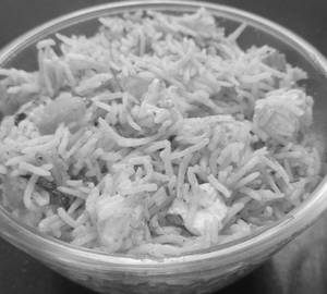 Paneer biryani