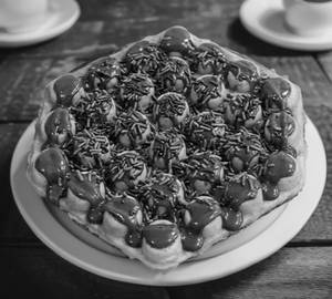 Cafe Coffee Bubble Waffle
