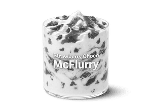 Strawberry Choco McFlurry (M)