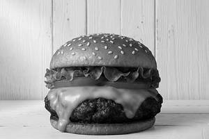 Cheesy Hot Burger