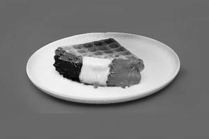 Triple Chocolate Waffle