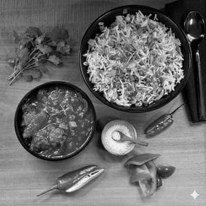 Veg Friedrice & Chilly Gobi