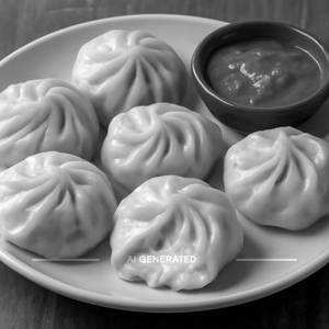 Cheese steamed momos