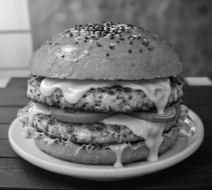 Double Patty Veggie Burger
