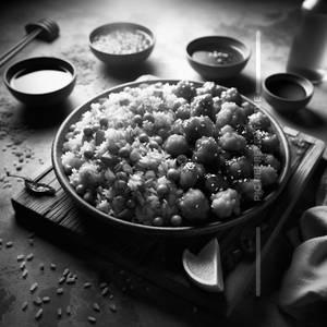 Fride Rice + Manchurian