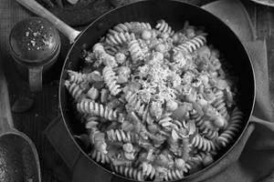 Red sauce pasta