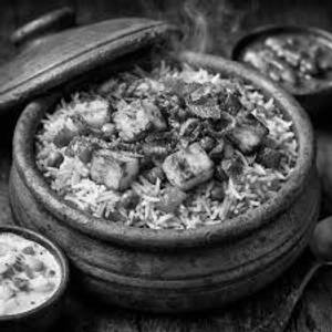 Paneer biryani