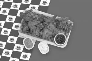 Schezwan Fried Chicken Wings [4pc]