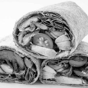 Umami Mushroom Burrito Wrap