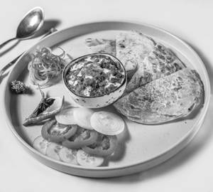 Butter Paneer Masala With Malabar Paratha