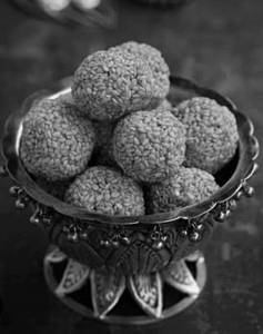 White Til Laddu
