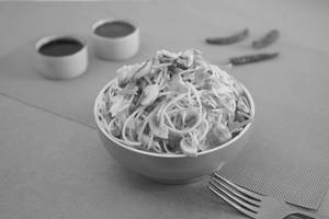 Mushroom Fried Noodles