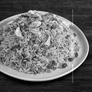 Chicken Singapore Fried Rice