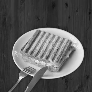Cheese corn sandwich