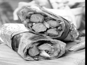 Masala chaap roll