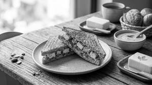 Paneer Veg. Cheese Grill Sandwich