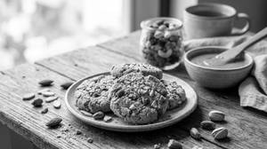 Badam Pista Cookies