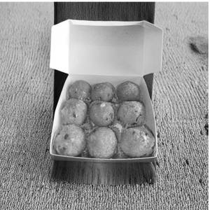 Kesar Laddu 9 Pcs. Box