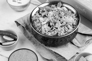 Veg Dum Biryani (with Raita)