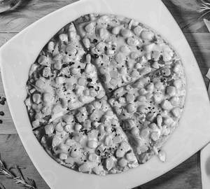 Sweet corn pizza
