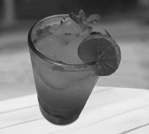 Citrus blue mojito