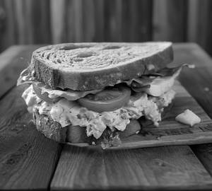 Egg Veg sandwich
