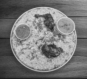 Alfaham Mandi With Biryani Rice