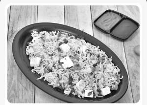Paneer fried rice