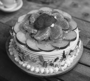 Fresh Fruit Cake(450 Gm)