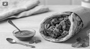 Double Achaari Chaap Roll