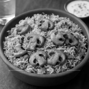 Mushroom Biryani